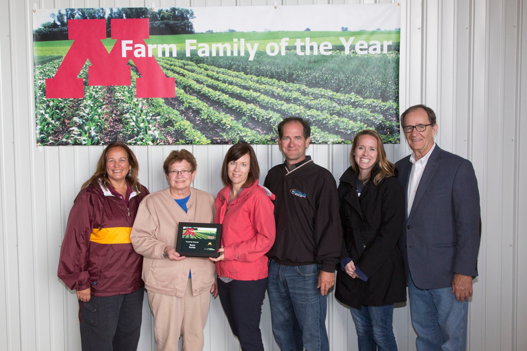 Beyer Minnesota Farm Family of the Year