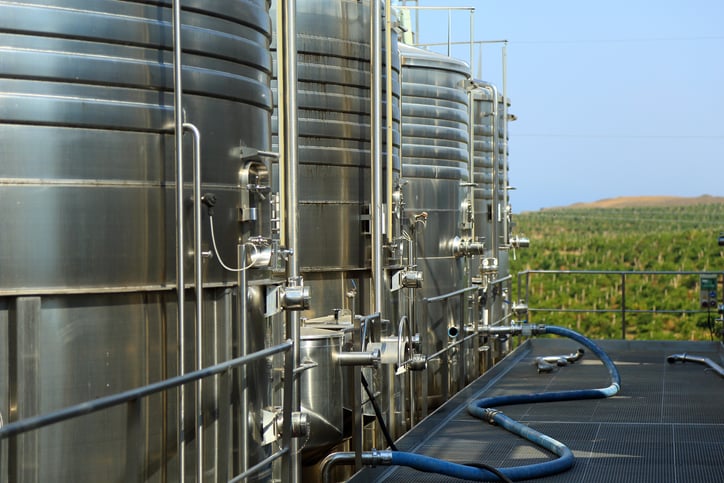 winemaking cisterns